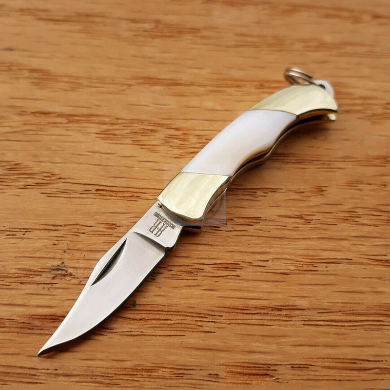 Rough Ryder Miniature Set Folding Knife 1.13" Stainless Steel Blade Pearl Handle 1710 -Rough Ryder - Survivor Hand Precision Knives & Outdoor Gear Store