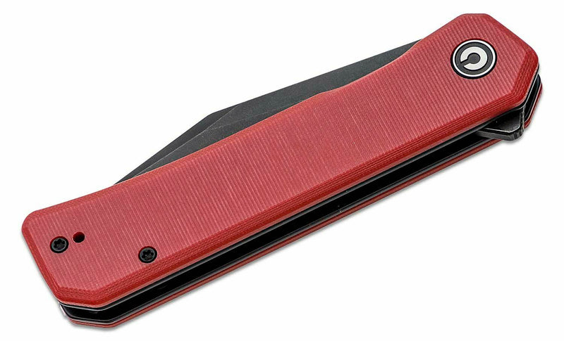 Civivi Relic Liner Folding Knife 3.48" Nitro-V Steel Blade Burgundy G10 Handle 20077B2 -Civivi - Survivor Hand Precision Knives & Outdoor Gear Store