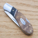 Elk Ridge Lockback Folding Knife 3" 440 Stainless Steel Blade Burl Wood Handle 072D -Elk Ridge - Survivor Hand Precision Knives & Outdoor Gear Store