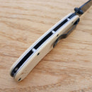 Ontario RAT II Liner Folding Knife 3" Black Finish D2 Tool Steel Drop Blade G10 Handle 8830DT -Ontario - Survivor Hand Precision Knives & Outdoor Gear Store