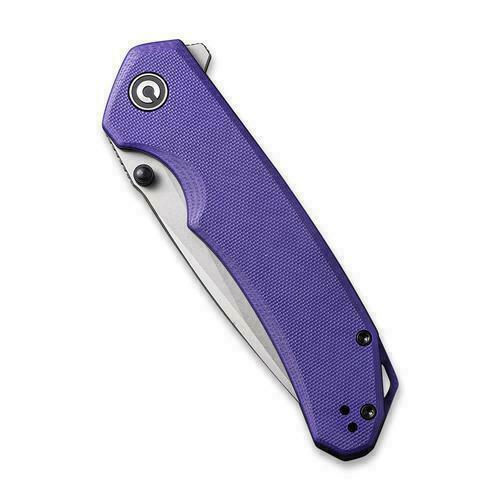 Civivi Brazen Linerlock Folding Knife 3.5" 14C28N Sandvik Steel Blade Purple G10 Handle 2102A -Civivi - Survivor Hand Precision Knives & Outdoor Gear Store