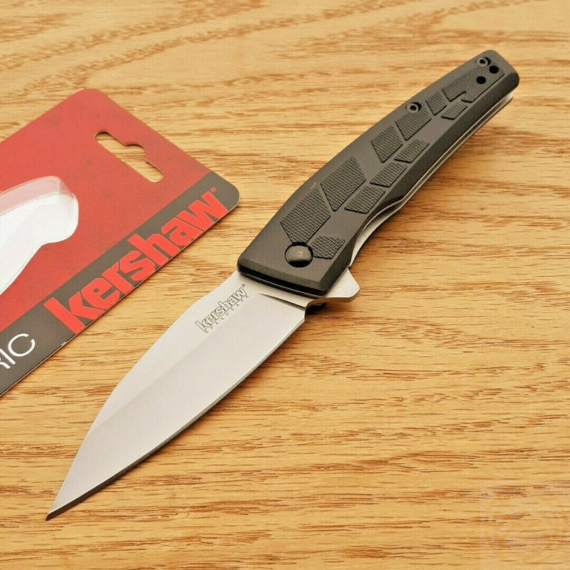 Kershaw Rhetoric Linerlock Folding Knife 3" 3Cr13 Steel Blade Black Nylon Handle 1342X -Kershaw - Survivor Hand Precision Knives & Outdoor Gear Store