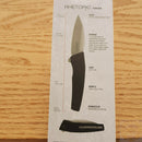 Kershaw Rhetoric Linerlock Folding Knife 3" 3Cr13 Steel Blade Black Nylon Handle 1342X -Kershaw - Survivor Hand Precision Knives & Outdoor Gear Store