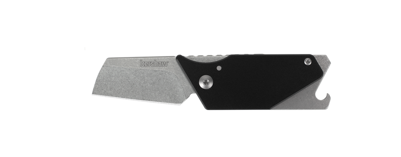 Kershaw Pub Folding Knife 1.6" 8Cr13MoV Steel Blade Stainless/Aluminum Handle 4036BLK -Kershaw - Survivor Hand Precision Knives & Outdoor Gear Store