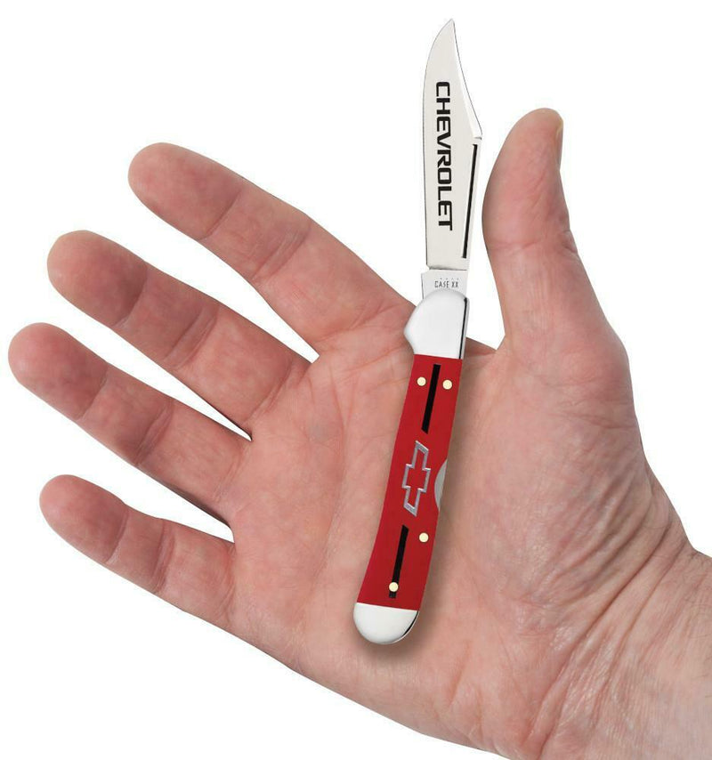 Case XX Chevrolet Folding Knife 2.72" Stainless Steel Blades Synthetic Handle 33706 -Case Cutlery - Survivor Hand Precision Knives & Outdoor Gear Store