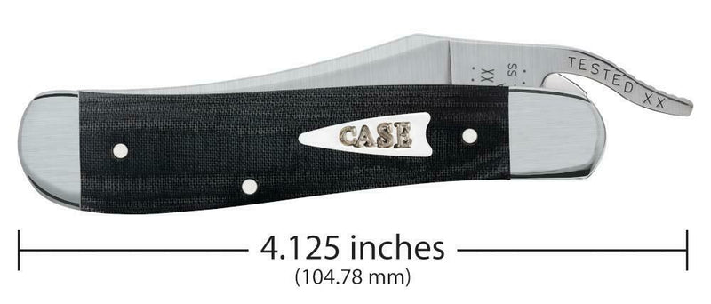 Case XX Russlock Folding Knife 2.7" Stainless Steel Blade Smooth Micarta Handle 27734 -Case Cutlery - Survivor Hand Precision Knives & Outdoor Gear Store