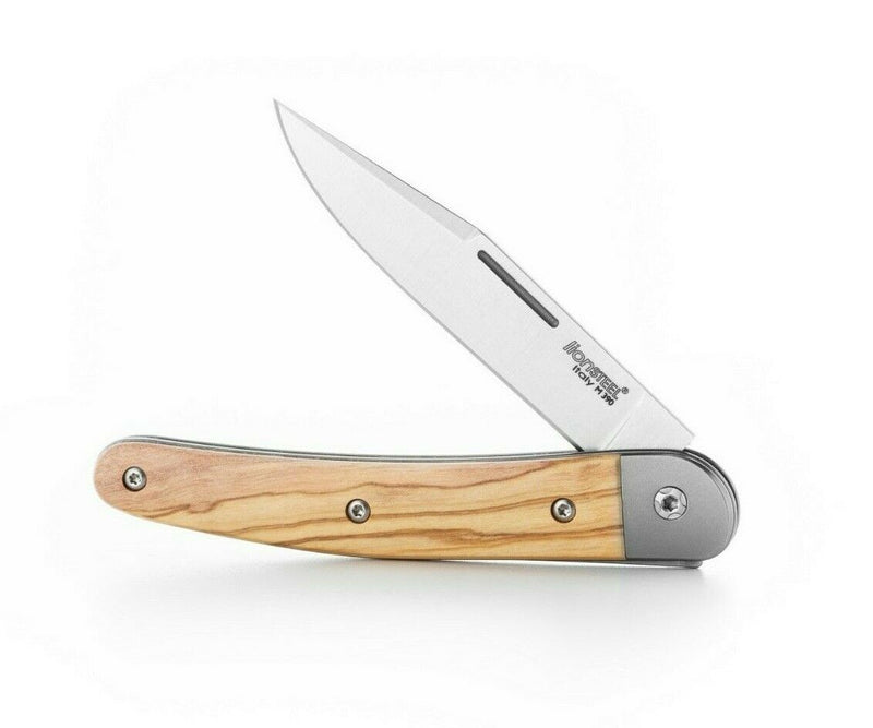 LionSTEEL Jack Folding Knife Satin Bohler M390 Steel Blade Olive Wood Handle JK1UL -LionSTEEL - Survivor Hand Precision Knives & Outdoor Gear Store