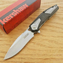 Kershaw Tremolo Folding Knife 3.125" 4Cr14 Steel Blade Black GFN Handle 1390 -Kershaw - Survivor Hand Precision Knives & Outdoor Gear Store