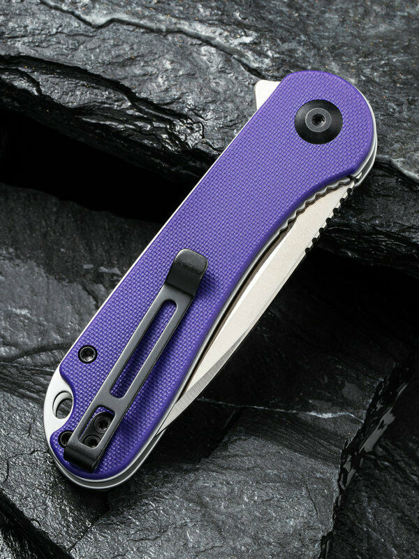 Civivi Elementum Liner Folding Knife 2.96" D2 Tool Steel Blade Purple G10 Handle C907V -Civivi - Survivor Hand Precision Knives & Outdoor Gear Store