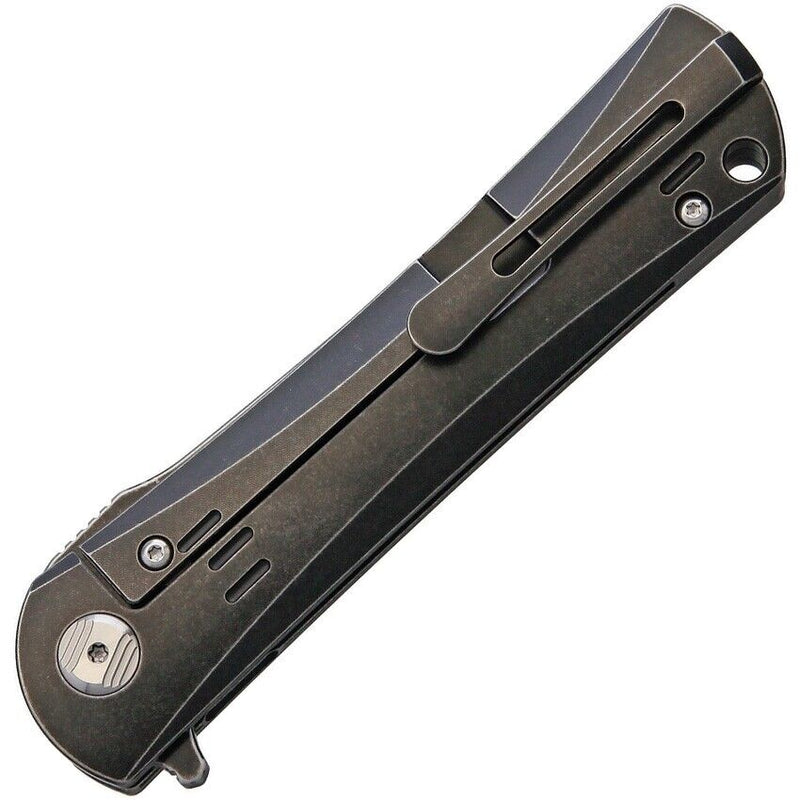 Bestech Knives Kendo Framelock Folding Knife 3.63" S35VN Steel Blade Black Titanium Handle 1903B -Bestech Knives - Survivor Hand Precision Knives & Outdoor Gear Store