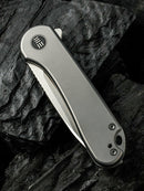 We Knife Co Elementum Framelock Folding Knife 3" CPM-20CV Steel Blade Titanium Handle 18062X1 -We Knife Co - Survivor Hand Precision Knives & Outdoor Gear Store