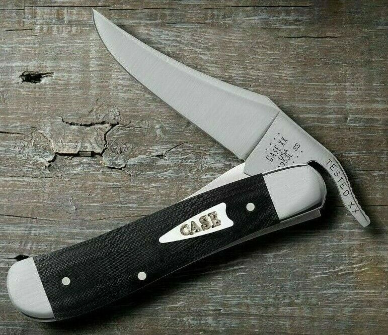 Case XX Russlock Folding Knife 2.7" Stainless Steel Blade Smooth Micarta Handle 27734 -Case Cutlery - Survivor Hand Precision Knives & Outdoor Gear Store