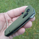 SOG Terminus XR Folding Knife 3" D2 Tool Steel Blade Green Textured G10 Handle TM1022BX -SOG - Survivor Hand Precision Knives & Outdoor Gear Store