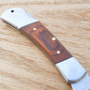 Elk Ridge Lockback Folding Knife 2.25" 440 Stainless Blade Pakkawood Handle 123W -Elk Ridge - Survivor Hand Precision Knives & Outdoor Gear Store