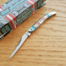 Rough Ryder Toothpick Folding Knife Stainless Steel Blade Stone/Southwest Handle 1748 -Rough Ryder - Survivor Hand Precision Knives & Outdoor Gear Store