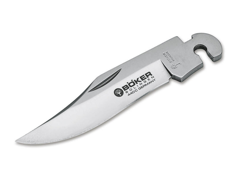 Boker Optima Bowie Satin finish 440C Stainless Interchangeable One Piece Construction Blade 119010 -Boker - Survivor Hand Precision Knives & Outdoor Gear Store