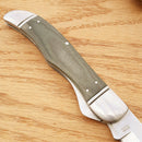 Rough Ryder Hunter Folding Knife Stainless Steel Blade Green Micarta Handle 1994 -Rough Ryder - Survivor Hand Precision Knives & Outdoor Gear Store