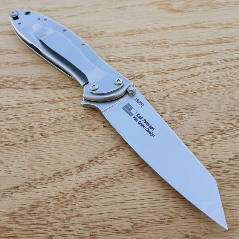 Kershaw Random Leek Folding Knife 3" 14C28N Sandvik Steel Blade 410 Stainless Handle 1660R -Kershaw - Survivor Hand Precision Knives & Outdoor Gear Store