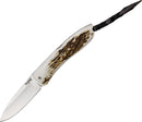 LionSTEEL Opera Lockback Folding Knife 2.87" D2 Tool Blade Genuine Stag Handle 8800CE -LionSTEEL - Survivor Hand Precision Knives & Outdoor Gear Store