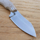 LionSTEEL H1 Skinner Fixed Knife 2.95" M390 Steel Blade Natural Canvas Handle H1CVN -LionSTEEL - Survivor Hand Precision Knives & Outdoor Gear Store