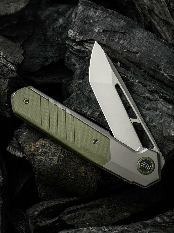 We Knife Co Arsenal Folding Knife 3.5" CPM 20CV Steel Blade Titanium / G10 Handle 200731 -We Knife Co - Survivor Hand Precision Knives & Outdoor Gear Store