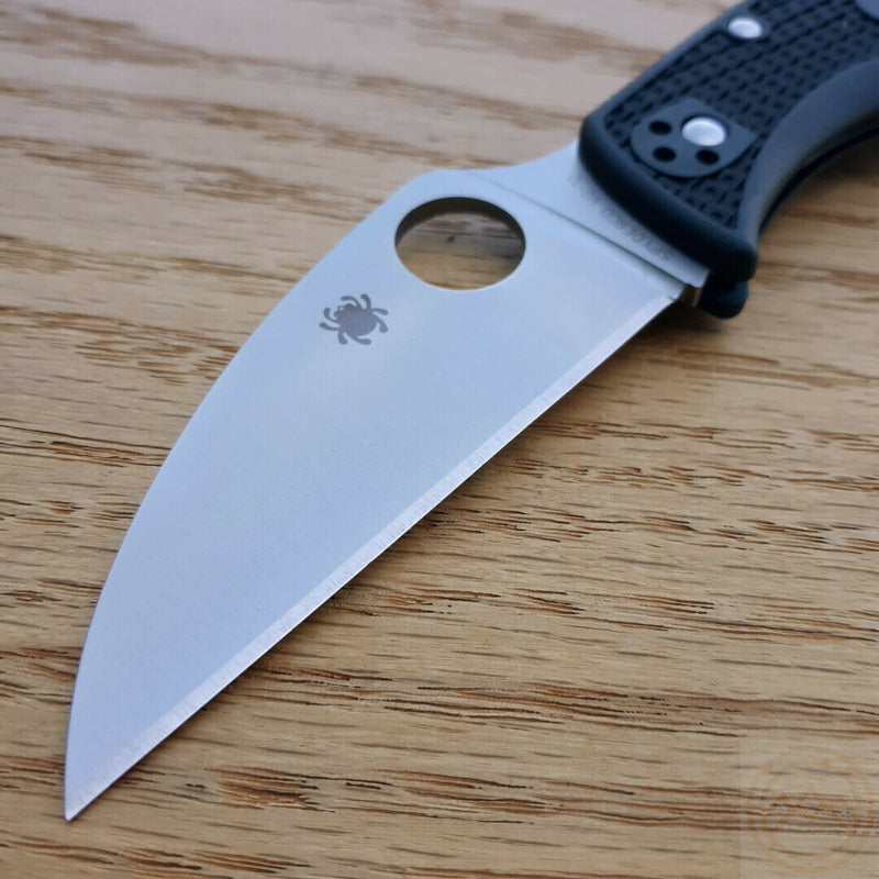 Spyderco RockJumper Lockback Folding Knife 3.8" VG-10 Steel Blade FRN Handle 254PBK -Spyderco - Survivor Hand Precision Knives & Outdoor Gear Store