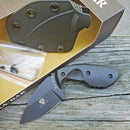 KA-BAR TDI Investigator Fixed Knife 2.75" AUS-8A Steel Blade Black FRN Handle 1493 -Ka-Bar - Survivor Hand Precision Knives & Outdoor Gear Store