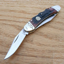 Rough Ryder Double Lock Pocket Knife Stainless Blade Brown Stag Bone Handle 1798 -Rough Ryder - Survivor Hand Precision Knives & Outdoor Gear Store