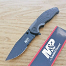 Smith & Wesson M&P Folding Knife 3.5" Stainless Blade Rubber/Aluminum Handle MP13GS -Smith & Wesson - Survivor Hand Precision Knives & Outdoor Gear Store