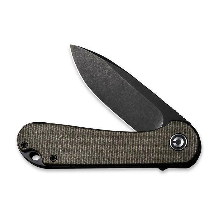 Civivi Elementum Linerlock Folding Knife 3" D2 Steel Blade Micarta Handle 907Z -Civivi - Survivor Hand Precision Knives & Outdoor Gear Store