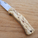 Casstrom Lars Falt Folding Knife 2.88" N690 Steel Blade Curly Birch Handle 19004 -Casstrom - Survivor Hand Precision Knives & Outdoor Gear Store