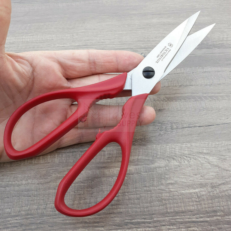 Victorinox Kitchen Shears 4" Stainless Steel Blades Red polypropylene Handle GERMAN MADE 76363X2 -Victorinox - Survivor Hand Precision Knives & Outdoor Gear Store