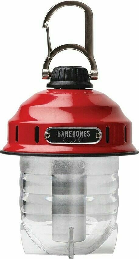 Barebones Living Beacon Hanging Lantern Red Stamped Steel Construction RE296 -Barebones Living - Survivor Hand Precision Knives & Outdoor Gear Store