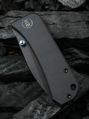 We Knife Co Banter Liner Folding Knife 3" CPM S35VN Steel Blade Black G10 Handle 2004B -We Knife Co - Survivor Hand Precision Knives & Outdoor Gear Store