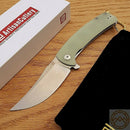 Artisan Cutlery Arroyo Linerlock Jade Folding Knife 3.38" AR-RPM9 Steel Blade G10 Handle 1845PNTG -Artisan Cutlery - Survivor Hand Precision Knives & Outdoor Gear Store