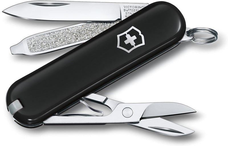 Victorinox Classic SD Dark Illusion Multi Tool Pocket Knife ABS Handle 062233G -Victorinox - Survivor Hand Precision Knives & Outdoor Gear Store