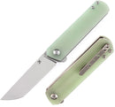 Kansept Knives Foosa Folder Folding Knife 3" 154CM Steel Blade Jade G10 Handle 2020T4 -Kansept Knives - Survivor Hand Precision Knives & Outdoor Gear Store