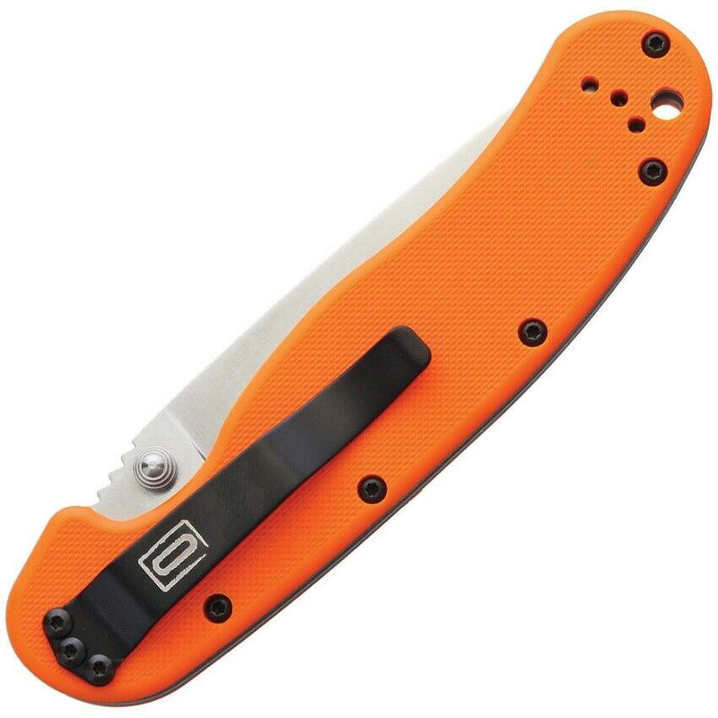 Ontario RAT I Linerlock Folding Knife 3.75" AUS8 Steel Blade Orange G10 Handle 8848OR -Ontario - Survivor Hand Precision Knives & Outdoor Gear Store