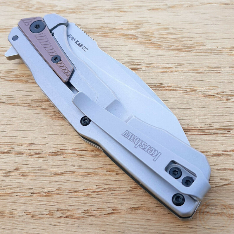 Kershaw Endgame Frame Folding Knife 3.25" D2 Tool Steel Blade Stainless/PVD Handle 2095 -Kershaw - Survivor Hand Precision Knives & Outdoor Gear Store