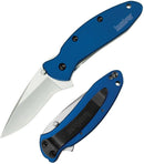 Kershaw Scallion Folding Knife 2.5" 420HC Stainless Steel Blade Aluminum Handle 1620NB -Kershaw - Survivor Hand Precision Knives & Outdoor Gear Store