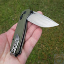 SOG Terminus XR Folding Knife 3" D2 Tool Steel Blade Green Textured G10 Handle TM1022BX -SOG - Survivor Hand Precision Knives & Outdoor Gear Store