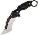 RUIKE F181 Fixed Knife 4.5" 14C28N Sandvik Steel Full Tang Blade Black Sculpted G10 Handle 181B1 -RUIKE - Survivor Hand Precision Knives & Outdoor Gear Store