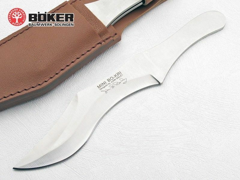 Boker Mini Bo Kri Throwing Knife Set 3 Mini Bo Kri Throwers With Leather Sheath 02MB162 -Boker Magnum - Survivor Hand Precision Knives & Outdoor Gear Store