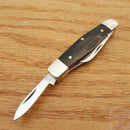 Frost Cutlery Baby Diamond Pocket Knife Stainless Blade Buffalo Horn Handle 14632CBH -Frost Cutlery - Survivor Hand Precision Knives & Outdoor Gear Store