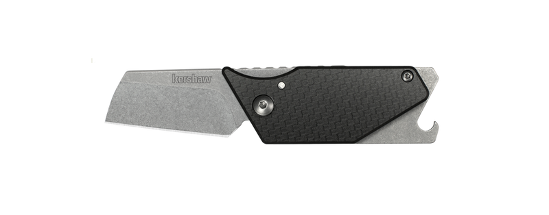 Kershaw Pub Pocket Knife 1.75" 8Cr13MoV Steel Blade Black Carbon Fiber Handle 4036CF -Kershaw - Survivor Hand Precision Knives & Outdoor Gear Store