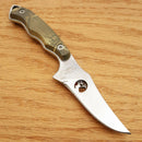 Elk Ridge Hunter Fixed Knife 3.25" Upswept 440 Steel Blade Camo Pakkawood Handle 059CA -Elk Ridge - Survivor Hand Precision Knives & Outdoor Gear Store