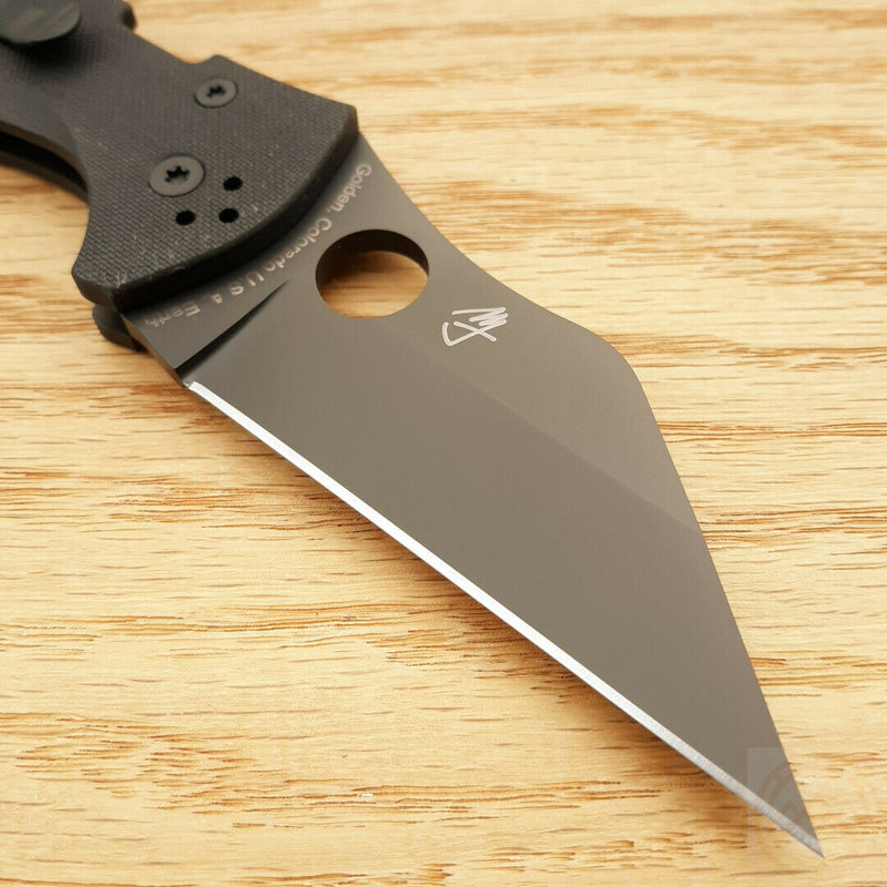 Spyderco Yojimbo 2 Folding Knife 3.25" CPM S30V Steel Blade Black G10 Handle 85GPBBK2 -Spyderco - Survivor Hand Precision Knives & Outdoor Gear Store