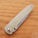 CJRB Ria Linerlock Folding Knife 3" 12C27 Sandvik Steel Blade Jade G10 Handle 1917NTG -CJRB - Survivor Hand Precision Knives & Outdoor Gear Store