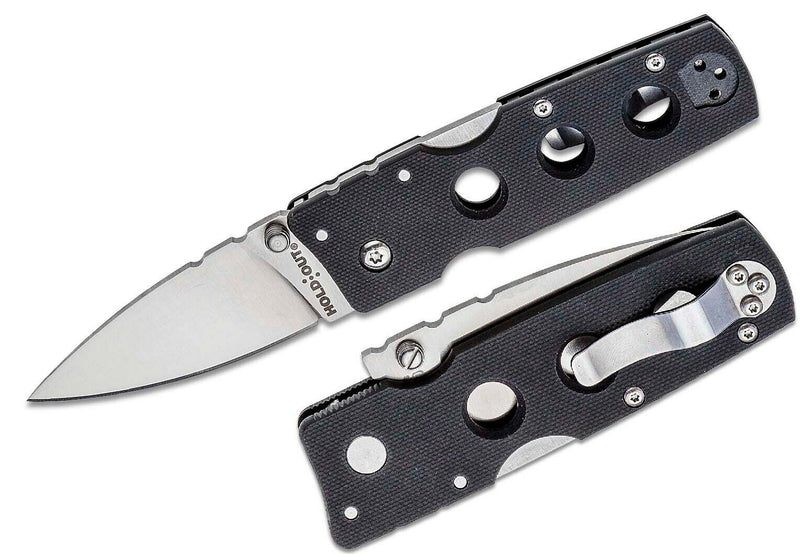 Cold Steel Hold Out Lockback Folding Knife 3" CPM-S35VN Steel Blade G10 Handle 11G3 -Cold Steel - Survivor Hand Precision Knives & Outdoor Gear Store