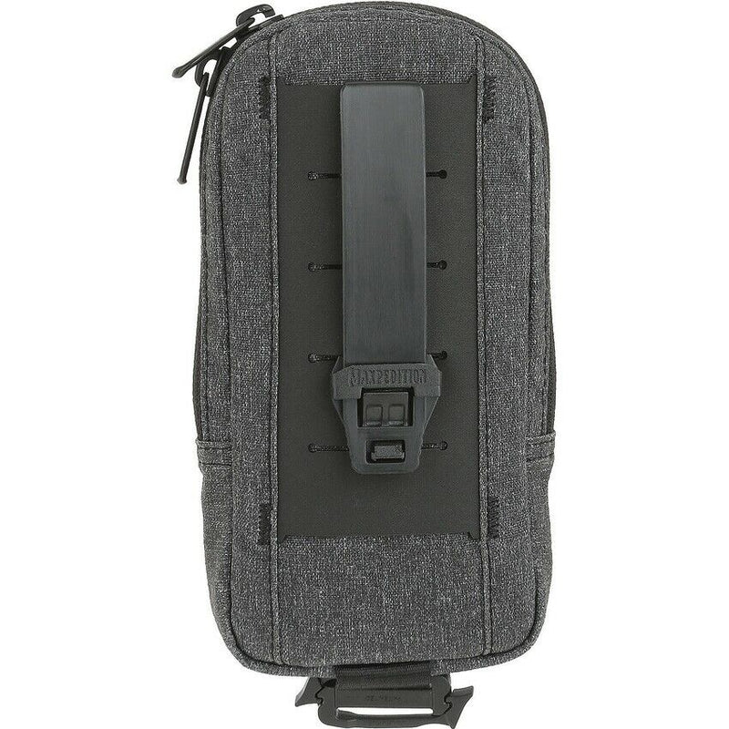 Maxpedition ENTITY Modular Pocket Charcoal 420D Nylon Construction 3.5" x 1" x7" TZ -Maxpedition - Survivor Hand Precision Knives & Outdoor Gear Store